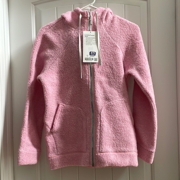 lululemon athletica Tops - Lululemon so sherpa hooded jacket